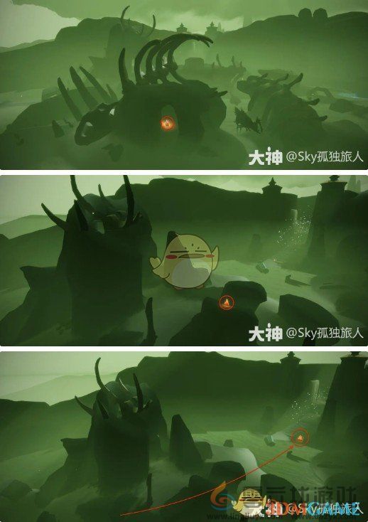 光遇12.20大蜡烛季节蜡烛位置图(图19) 光遇12.20大蜡烛季节蜡烛位置图(图19)