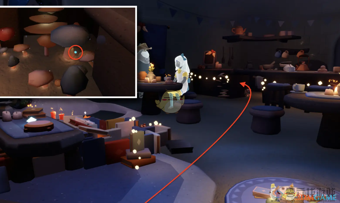 光遇1月10日宴会节代币收集攻略(图9) 光遇1月10日宴会节代币收集攻略(图9)